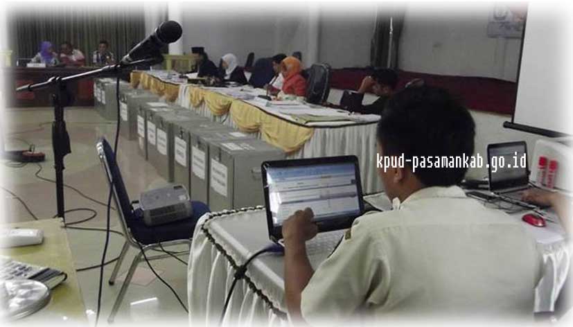 REKAPITULASI PENGHITUNGAN PEROLEHAN SUARA PEMILU 9 APRIL 2014